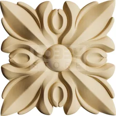 Hőre lágyuló fa RZ 03 négyzet 6 x 6 cm 35328