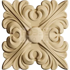 Hőre lágyuló fa RZ 04 négyzet 6 x 6 cm 35329