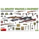 MiniArt U.S. Infantry Weapons & Equipment – 1:35 dioráma-kiegészítő
