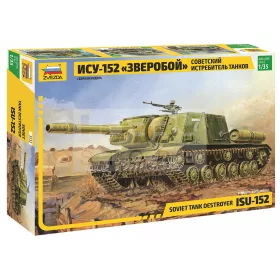 Zvezda ISU-152 Soviet Self-propelled Gun makett 1:35 (3532Z)