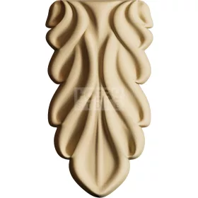 Hőre lágyuló fa KR 01 csepp 6,5 x 12,5 x 1,5 cm 35331