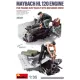 MiniArt Maybach HL 120 Engine for Panzer III/IV Family w/Repair Crew – 1:35 dioráma-kiegészítő
