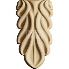 Hőre lágyuló fa KR 0145 csepp 4,1 x 8,1 x 1,3 cm 35332