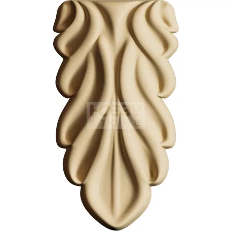 Hőre lágyuló fa KR 0145 csepp 4,1 x 8,1 x 1,3 cm 35332