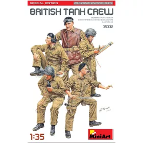   MiniArt British Tank Crew. Special Edition – 1:35 figura makett