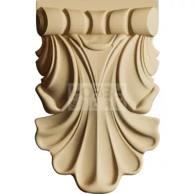 Hőre lágyuló fa KR 0245 csepp 4,1 x 6,6 x 1,3 cm 35334