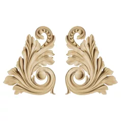   Hőre lágyuló fa DU 02 ciráda 8,0 x 6,0 x 0,8 cm 2 db-os 35338