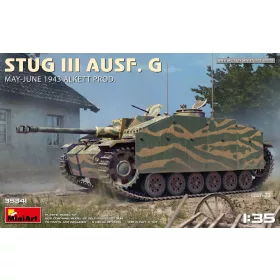   MiniArt StuG III Ausf. G  May-June 1943 Alkett Prod. – 1:35 harcjármű makett