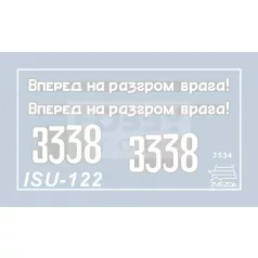 Zvezda Military ISU-122 makett 1:35 (3534Z)