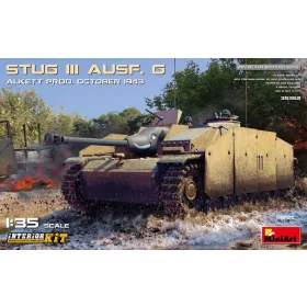   MiniArt StuG III Ausf. G October 1943 Alkett Prod. Interior Kit – 1:35 harcjármű makett