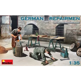 MiniArt German Repairmen – 1:35 figura makett