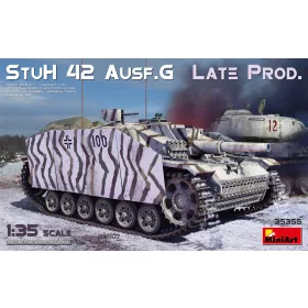   MiniArt StuH 42 Ausf. G  Late Prod – 1:35 harcjármű makett