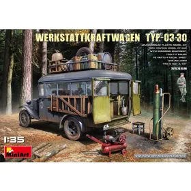   MiniArt Werkstattkraftwagen Typ-03-30 – 1:35 teherautó makett