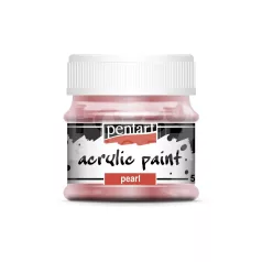   Pentart Gyöngyház rózsaszín színű akril bázisú hobbi festék 50 ml