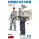 MiniArt German SPG Crew – 1:35 figura makett