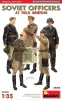 MiniArt SOVIET OFFICERS AT FIELD BRIEFING. SPECIAL EDITION – 1:35 figura makett