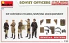 MiniArt SOVIET OFFICERS AT FIELD BRIEFING. SPECIAL EDITION – 1:35 figura makett