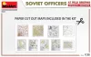 MiniArt SOVIET OFFICERS AT FIELD BRIEFING. SPECIAL EDITION – 1:35 figura makett