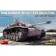 MiniArt StuG III Ausf. G  March 1943 Alkett Prod  w/Winter Tracks.  Interior Kit – 1:35 harcjármű makett
