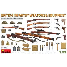   MiniArt British Infantry Weapons & Equipment – 1:35 dioráma-kiegészítő