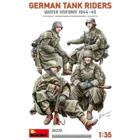   MiniArt German Tank Riders (Winter Uniform 1944-45) – 1:35 figura makett