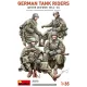 MiniArt German Tank Riders (Winter Uniform 1944-45) – 1:35 figura makett