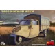 MiniArt Tempo E400 Hochlader Pritsche. German 3-Wheel Delivery Truck – 1:35 teherautó makett