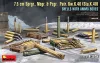 MiniArt 7.5 cm Sprgr., Nbgr. & Pzgr.  Patr. Kw.K.40 (Stu.K.40)  Shells with Ammo Boxes – 1:35 dioráma-kiegészítő