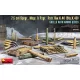 MiniArt 7.5 cm Sprgr., Nbgr. & Pzgr.  Patr. Kw.K.40 (Stu.K.40)  Shells with Ammo Boxes – 1:35 dioráma-kiegészítő