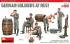 MiniArt GERMAN SOLDIERS AT REST. SPECIAL EDITION – 1:35 figura makett