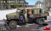MiniArt U.S. ARMY G7107 4X4 1,5t CARGO TRUCK – 1:35 teherautó makett