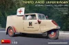 MiniArt Tempo A400 Lieferwagen. German 3-Wheel Delivery Van – 1:35 autó makett