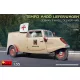MiniArt Tempo A400 Lieferwagen. German 3-Wheel Delivery Van – 1:35 autó makett
