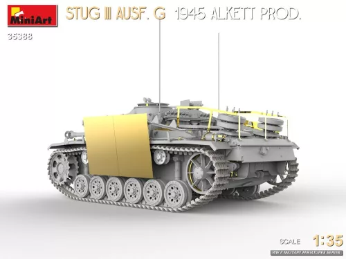 MiniArt StuG III Ausf. G  1945 Alkett Prod. – 1:35 harcjármű makett