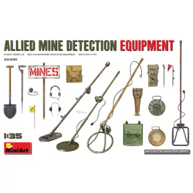  MiniArt Allied Mine Detection Equipment – 1:35 dioráma-kiegészítő