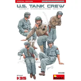   MiniArt U.S. Tank Crew.Special Edition – 1:35 figura makett