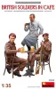 MiniArt British Soldiers in Cafe – 1:35 figura makett