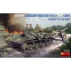 MiniArt German Artillery Tractor T-60 (r) w/PaK40 Gun & Crew – 1:35 harcjármű makett
