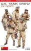 MiniArt U.S. Tank Crew ( NW Europe).  Special Edition – 1:35 figura makett
