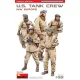 MiniArt U.S. Tank Crew ( NW Europe).  Special Edition – 1:35 figura makett