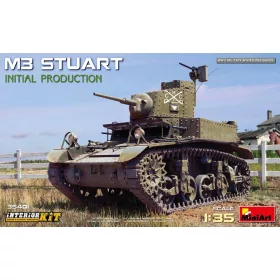   MiniArt M3 Stuart Initial Prod. Interior Kit – 1:35 harcjármű makett