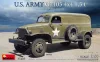 MiniArt U.S. Army G7105 4x4 1,5 t Panel Van – 1:35 teherautó makett