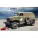 MiniArt U.S. Army G7105 4x4 1,5 t Panel Van – 1:35 teherautó makett