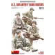 MiniArt U.S. Infantry Tank Riders. Set 1 – 1:35 figura makett