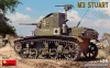 MiniArt M3 Stuart. Early Prod. – 1:35 harcjármű makett