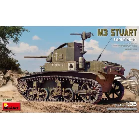 MiniArt M3 Stuart. Early Prod. – 1:35 harcjármű makett