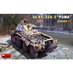   MiniArt Sd.Kfz.234/2 “Puma”. Interior Kit – 1:35 harcjármű makett