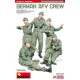 MiniArt German AFV Crew. Special Edition – 1:35 figura makett