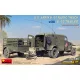 MiniArt US Army K-51 Radio Truck w/K-52 Trailer. Interior Kit – 1:35 teherautó makett