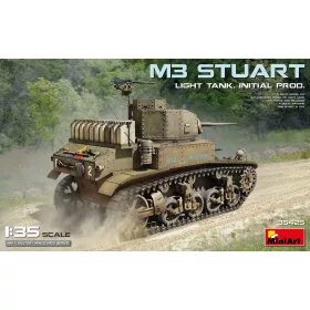   MiniArt M3 Stuart Light Tank. Initial Prod. – 1:35 harcjármű makett